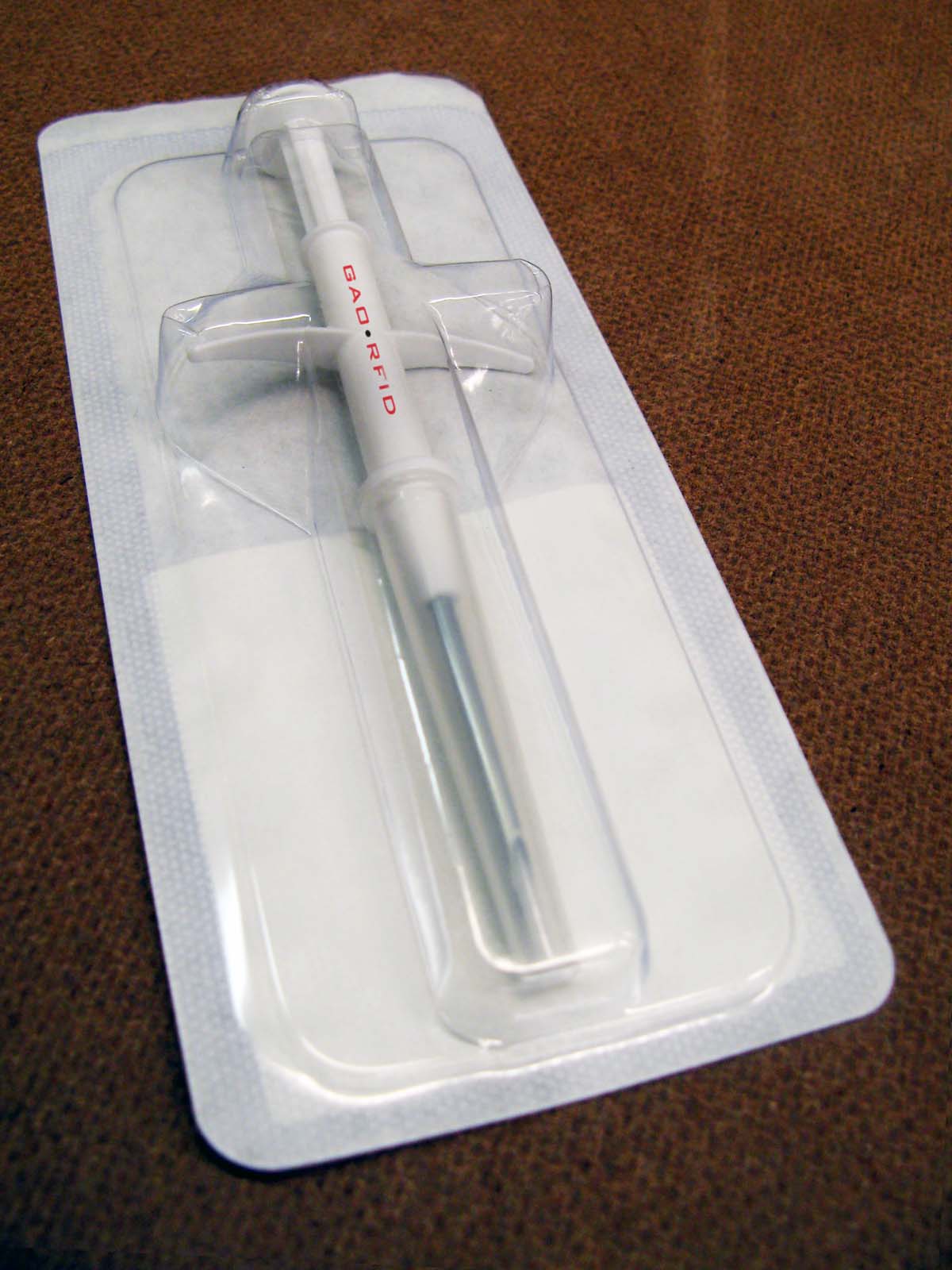 134.2 kHz. RFID LF Animal Bio-Glass Tube Tag with injector 134.2 kHz. RFID LF Animal Bio-Glass Tube Tag with injector