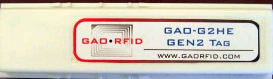 UHF 865 MHz. Gen 2 Harsh Environment/Metal/Liquid RFID Tag